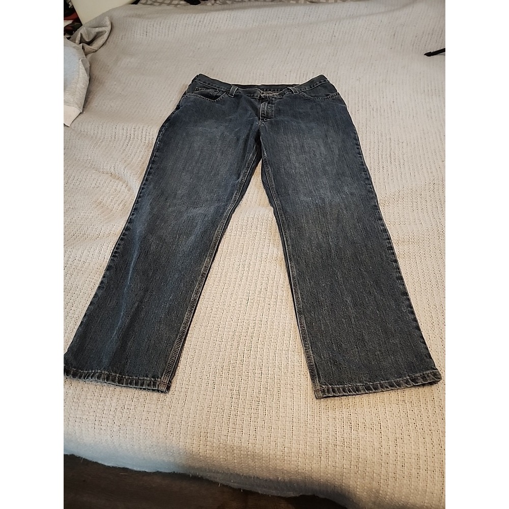Carhartt Mens‎ Size Relaxed Fit Denim Blue Jeans RN# 14806 Size 38X30